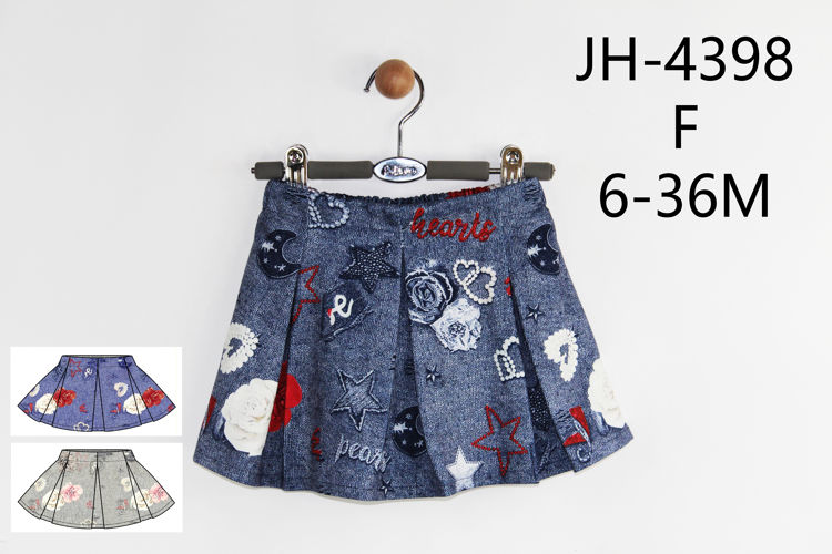 Picture of JH4398- GIRLS HIGH QUAITY MATERIAL WINTER SMART SKIRT